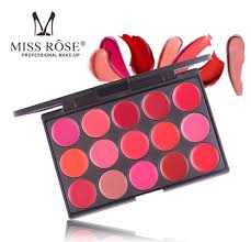 Miss Rose - Matte 15 Color Lip Cream - 20G