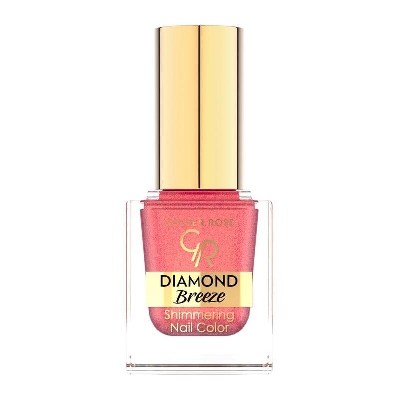 Golden Rose Diamond Breeze Shimmering Nail