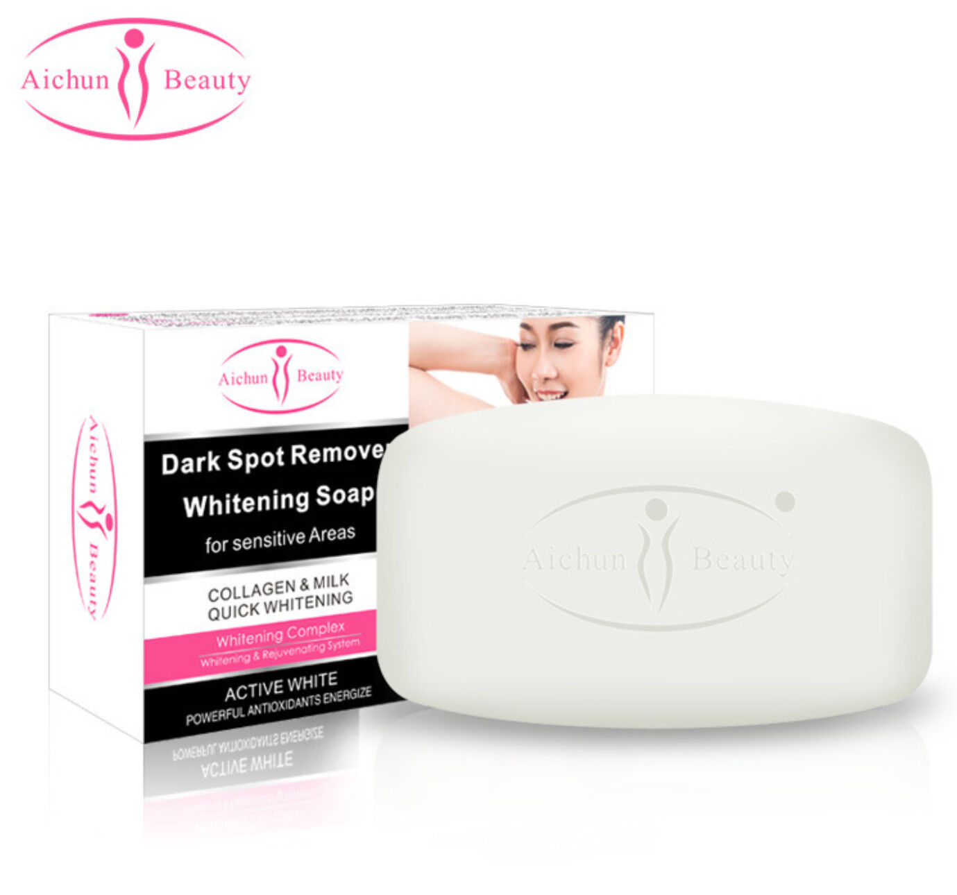 Aichun Beauty Dark Spot Remover Whitening Soap 100G