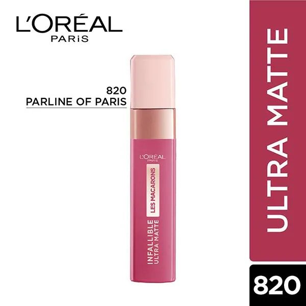 LOreal Infallible Ultra Matte Liquid Lipstick, Les Macarons, 820 Praline Of Paris