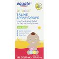 Equate Infants' Saline Spray/Drops All Ages