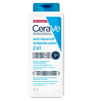 CeraVe 2-in-1 Anti-Dandruff Hydrating Shampoo and Conditioner