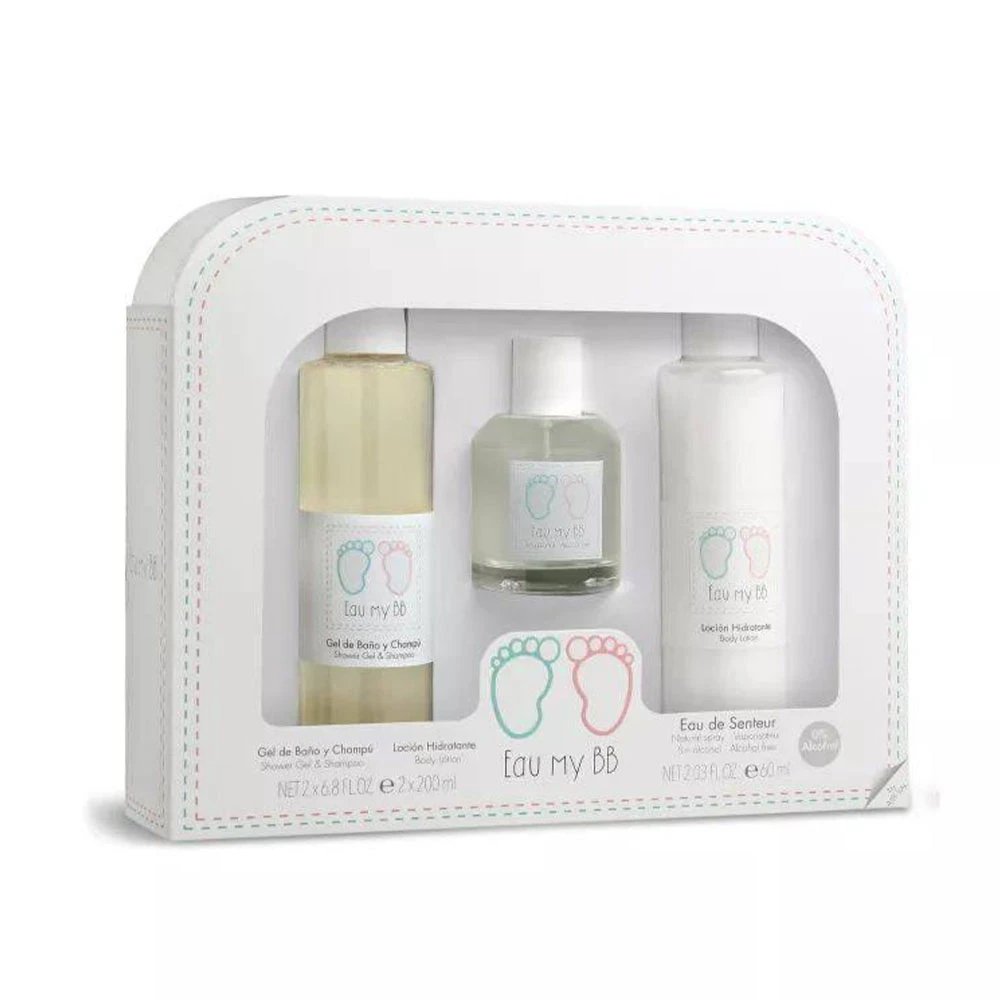 Eau My BB EDC 60+Gel & Shampo 200Ml+Body Lotion 200Ml