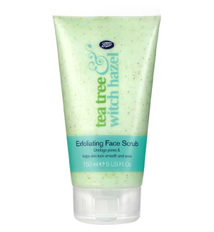 Boots Tea Tree & Witch Hazel Exfoliating Face Scrub