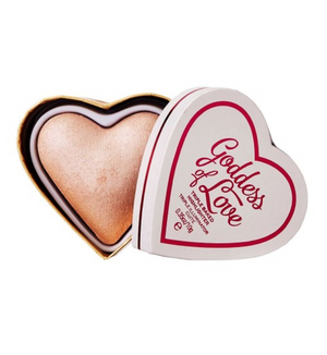 Revolution Beauty Blushing Hearts Triple Baked Highlighter - Goddess Of Love