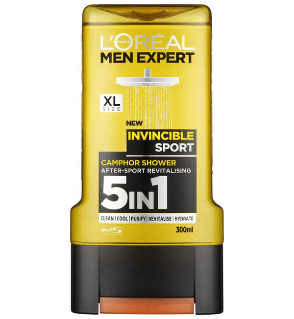 L'Oreal  Men Expert Shower Gel Invincible Sport 300Ml
