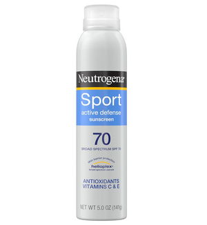 Neutrogena Sport Active Defense Sunscreen Spray SPF 70