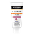 Neutrogena Clear Face Breakout Free Sunscreen SPF 30