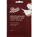 Boots Coconut Oil Moisturising Foot Socks