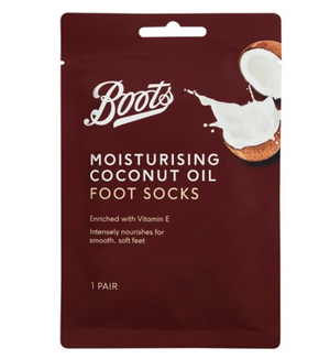 Boots Coconut Oil Moisturising Foot Socks