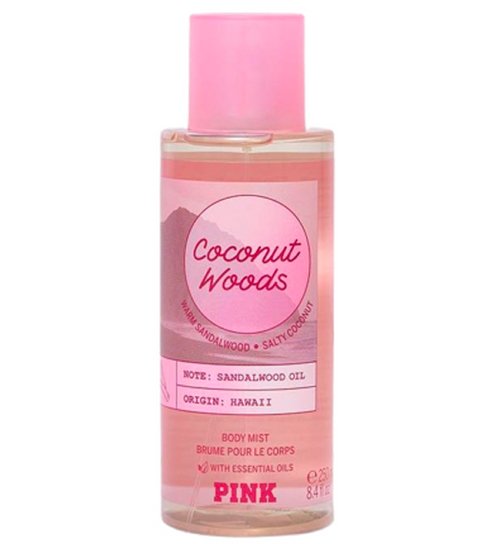 Victoria's Secret Pink Coconut Woods Body Mist 250Ml