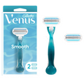 Gillette Venus Smooth Women's Razor - 1 handle + 2 refills