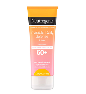 Neutrogena Invisible Daily Defense Sunscreen Lotion SPF 60+