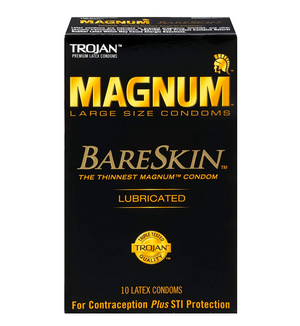 Trojan Magnum Bareskin Large Size Condoms