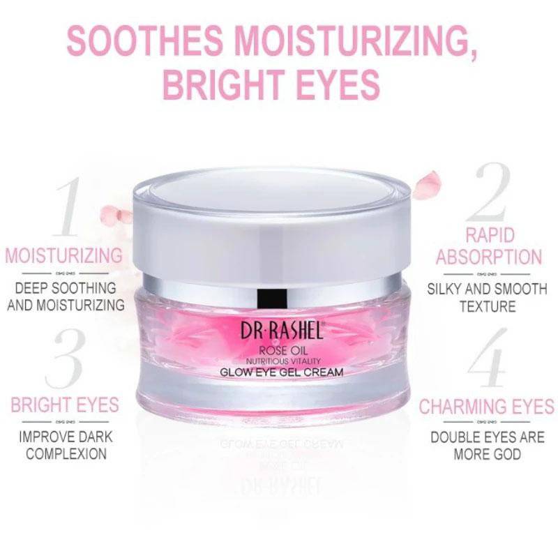 Dr Rashel Rose Oil Glow Eye Cream 30G