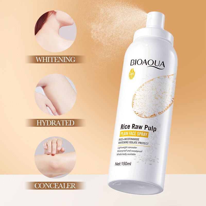 Bio Aqua - Rice Pulp Face Spray 150Ml