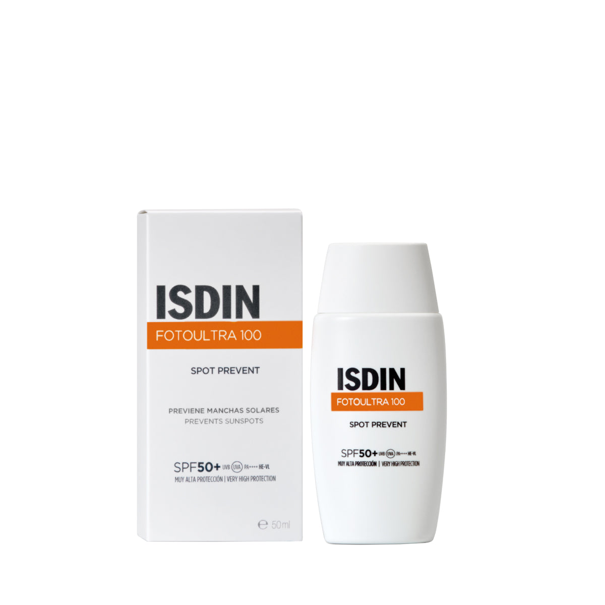 Isdin Fotoultra 100 Spot Prevent SPF 50 Fusion Fluid 50Ml