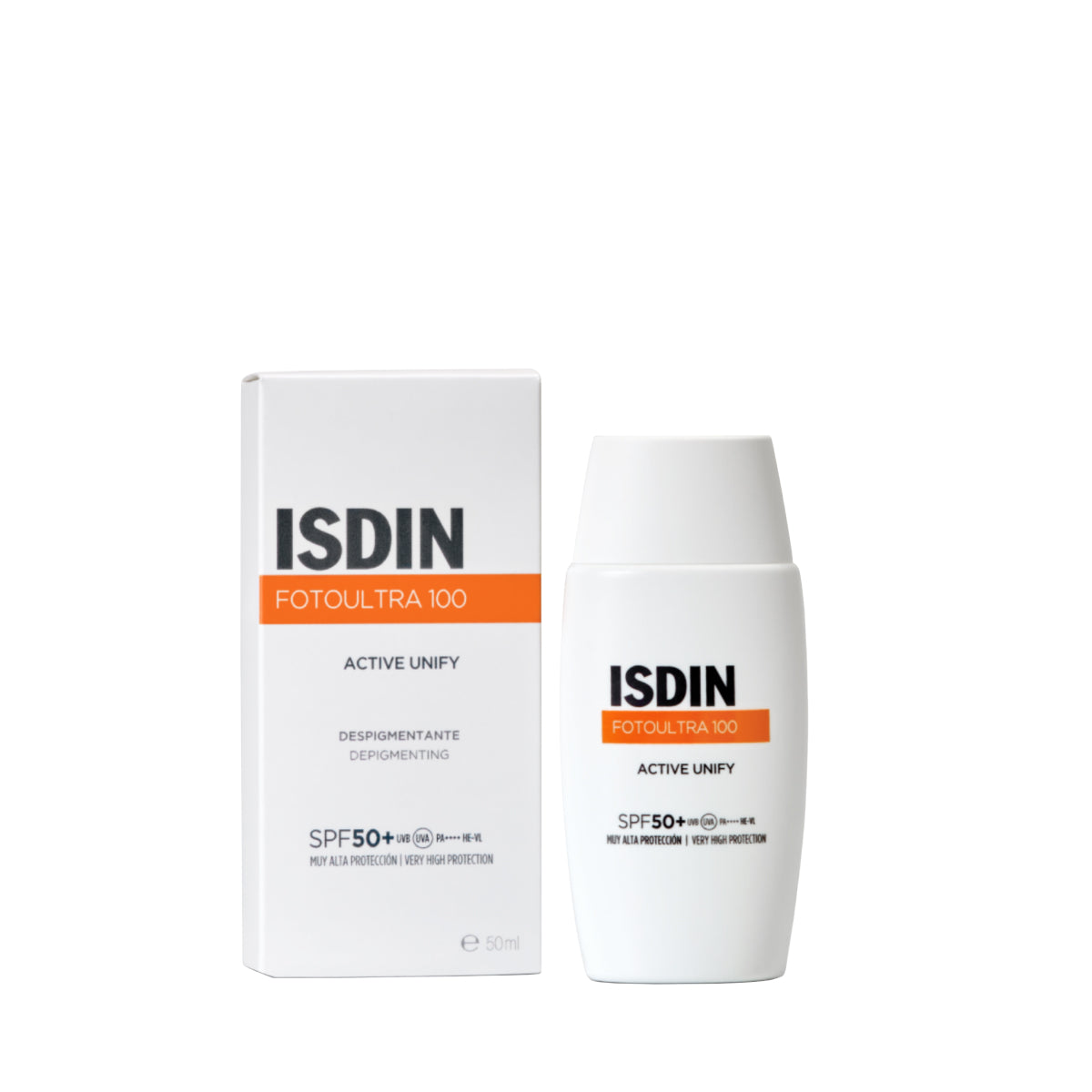 Isdin Fotoultra 100 Active SPF 50 Unify Fusion Fluid 50Ml