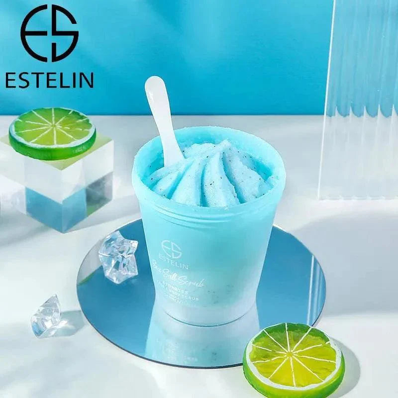 Estelin Sea Salt Scrub Hydrates Face & Body Scrub - 280g