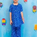 Ochre Clothing-Printed Boski Linen 2 Pc Suit-INWC-10