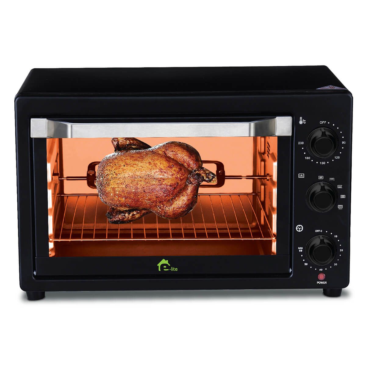 E-Lite Toaster Oven ETO-221R - 22 Ltr - Snapcart.pk