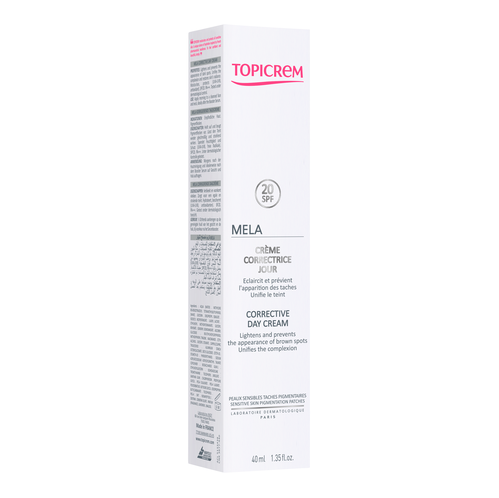 Topicrem - Mela Day Cream 40Ml