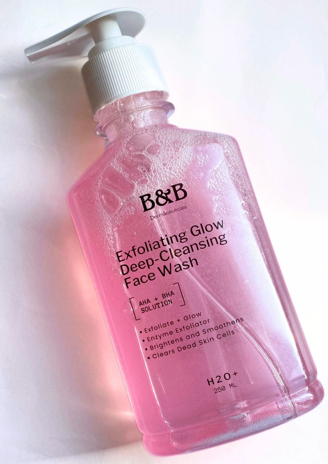 B&B Derma - Exfoliating Glow Deep-Cleansing Face Wash  (AHA+BHA Solution)