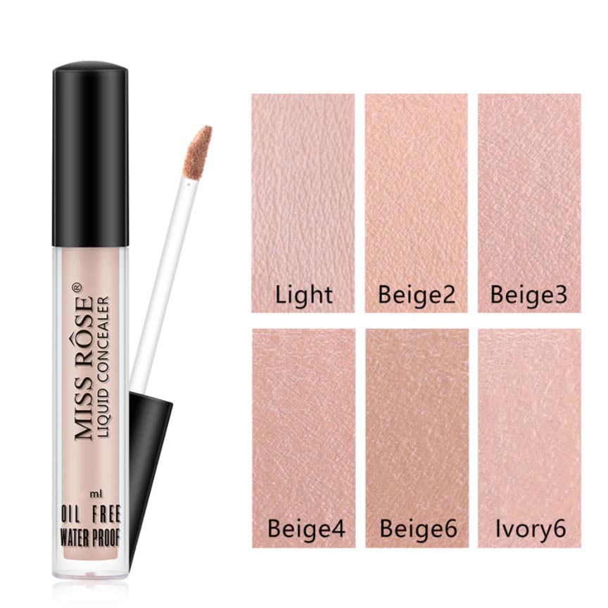 Miss Rose - Concealer , Matte Foundation & Pearl Primer 22ml - 3 Pcs Set-Beige-2 - My Store