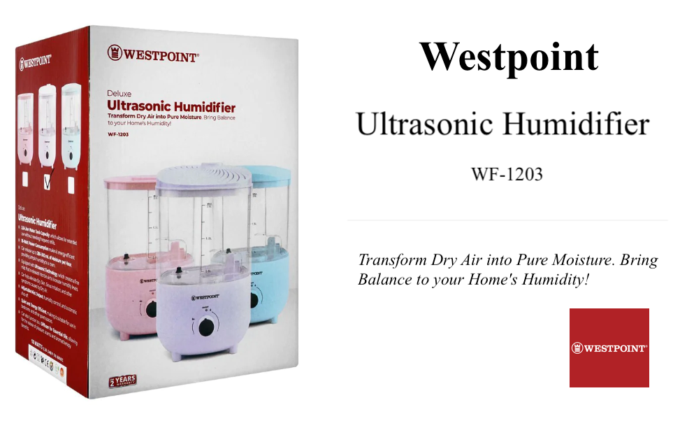 WestPoint WF-1203 Deluxe Ultrasound Room Humidifier - My Store