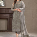 Falak by Zarif Embroidered Suits Unstitched 3 Piece ZF22F ZF-06 Isabelle - Festive Collection