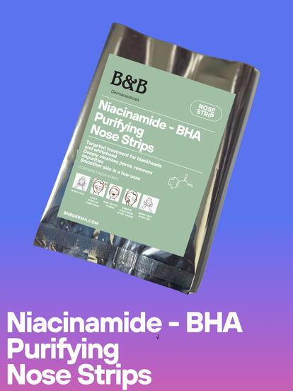 B&B Derma - Niacinamide - BHA Purifying  Nose Strips