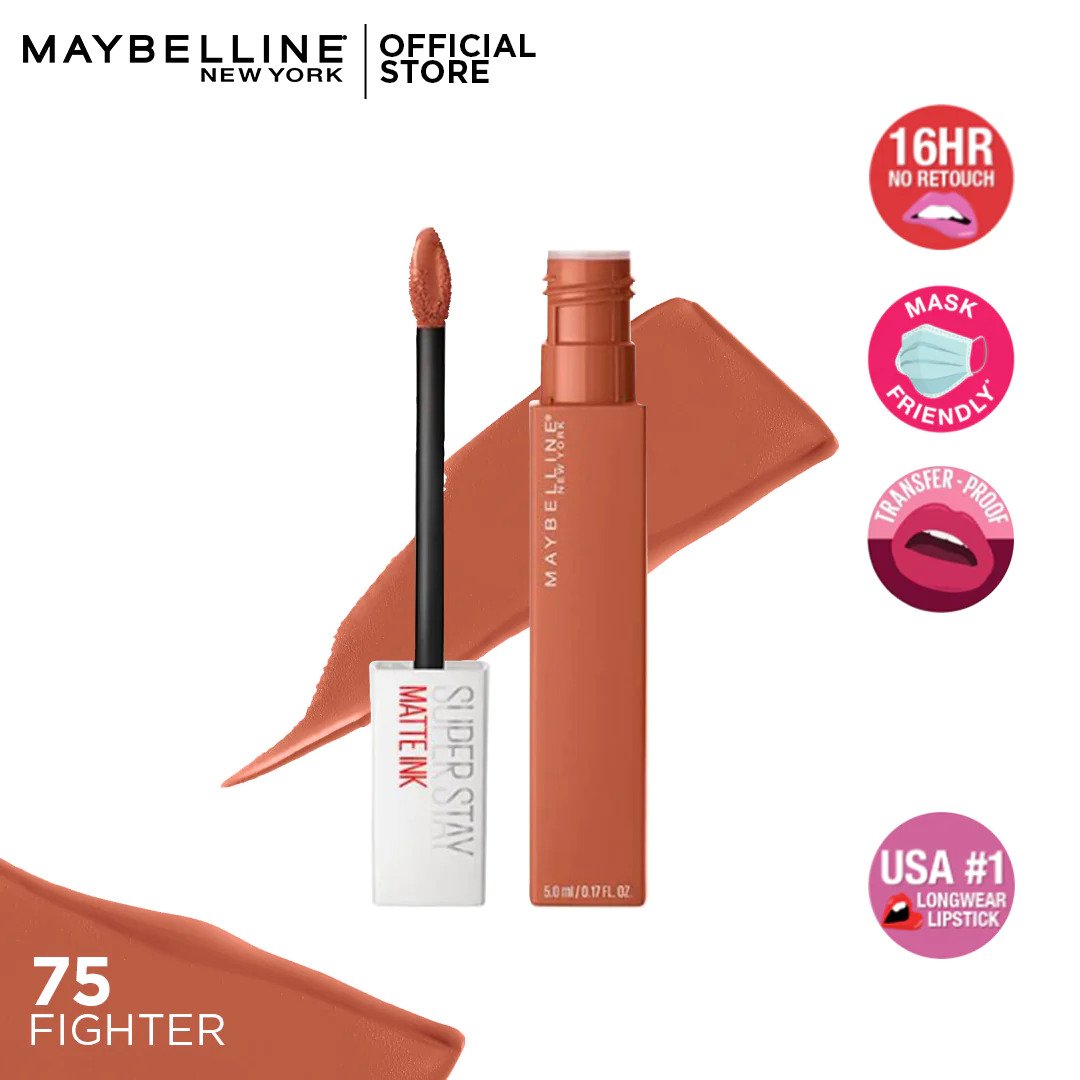 Maybelline Superstay Matte Ink Fighter Lip Color 75