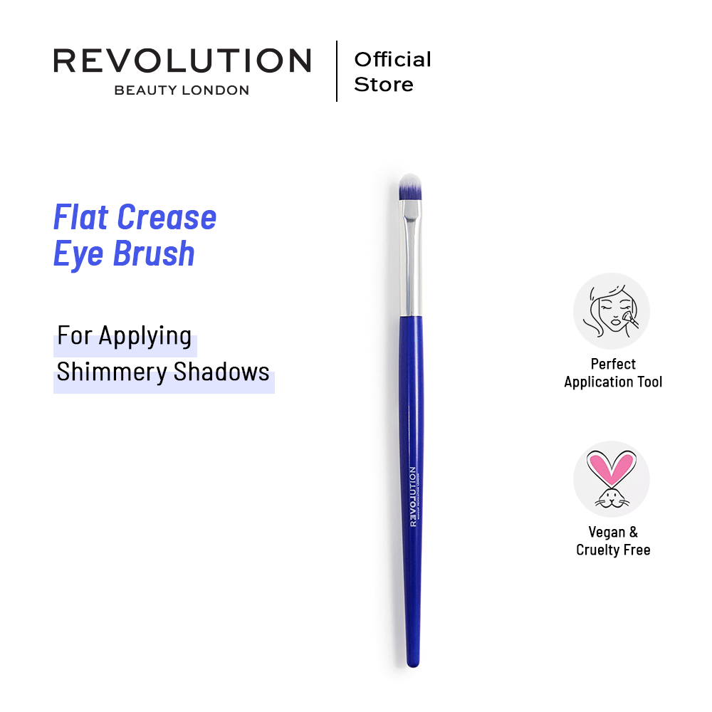 Revolution Relove Brush Queen Flat Crease Eye Brush