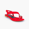 RTW Creation - Formal magenta thong sandals