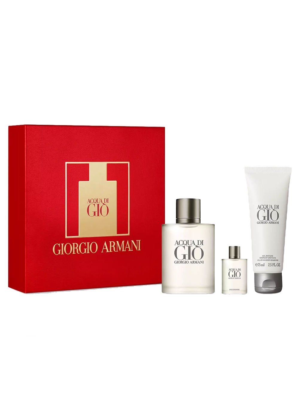 Armani Acqua Di Gio Homme EDT 50Ml+EDT 5ML+Shower Gel