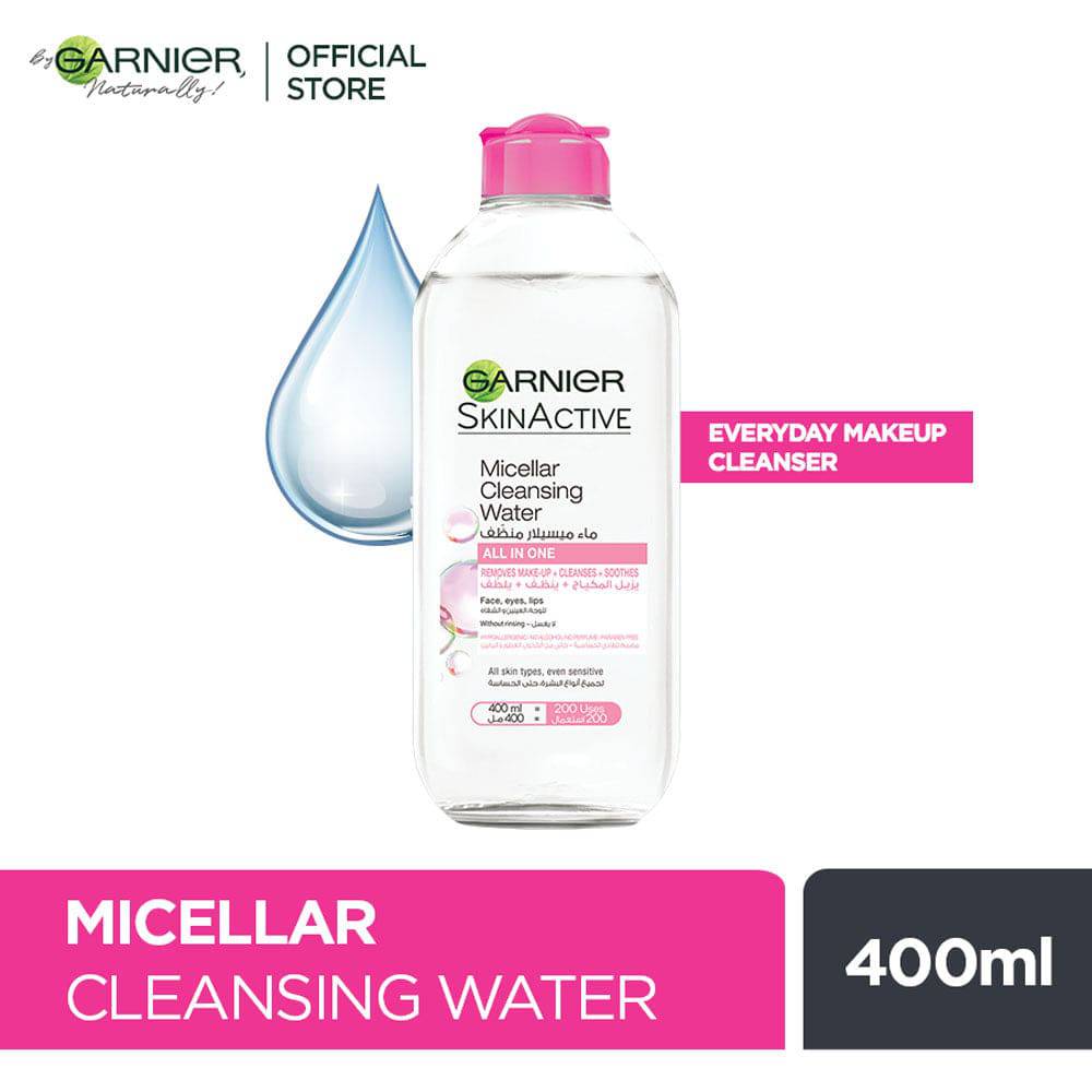 Garnier Micellar Cleansing Water Pink 400Ml - My Store
