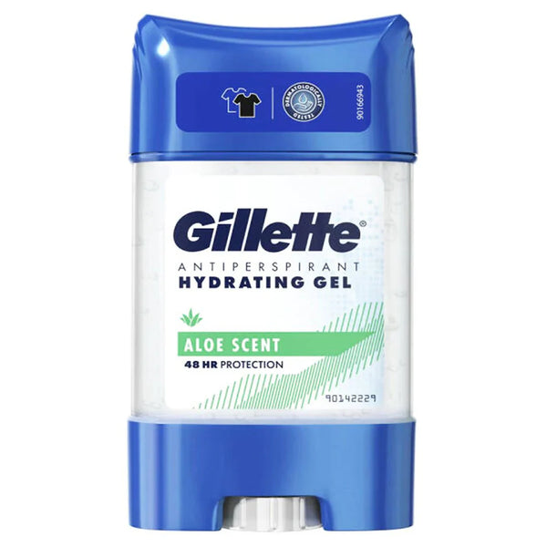 Gillette A/P Deodorant Stick Clear Gel 48H Hydrating Aloe 70Ml