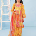 Ochre Clothing-Poly Lawn Digital Printed 3 Pc Suit-INDP-71