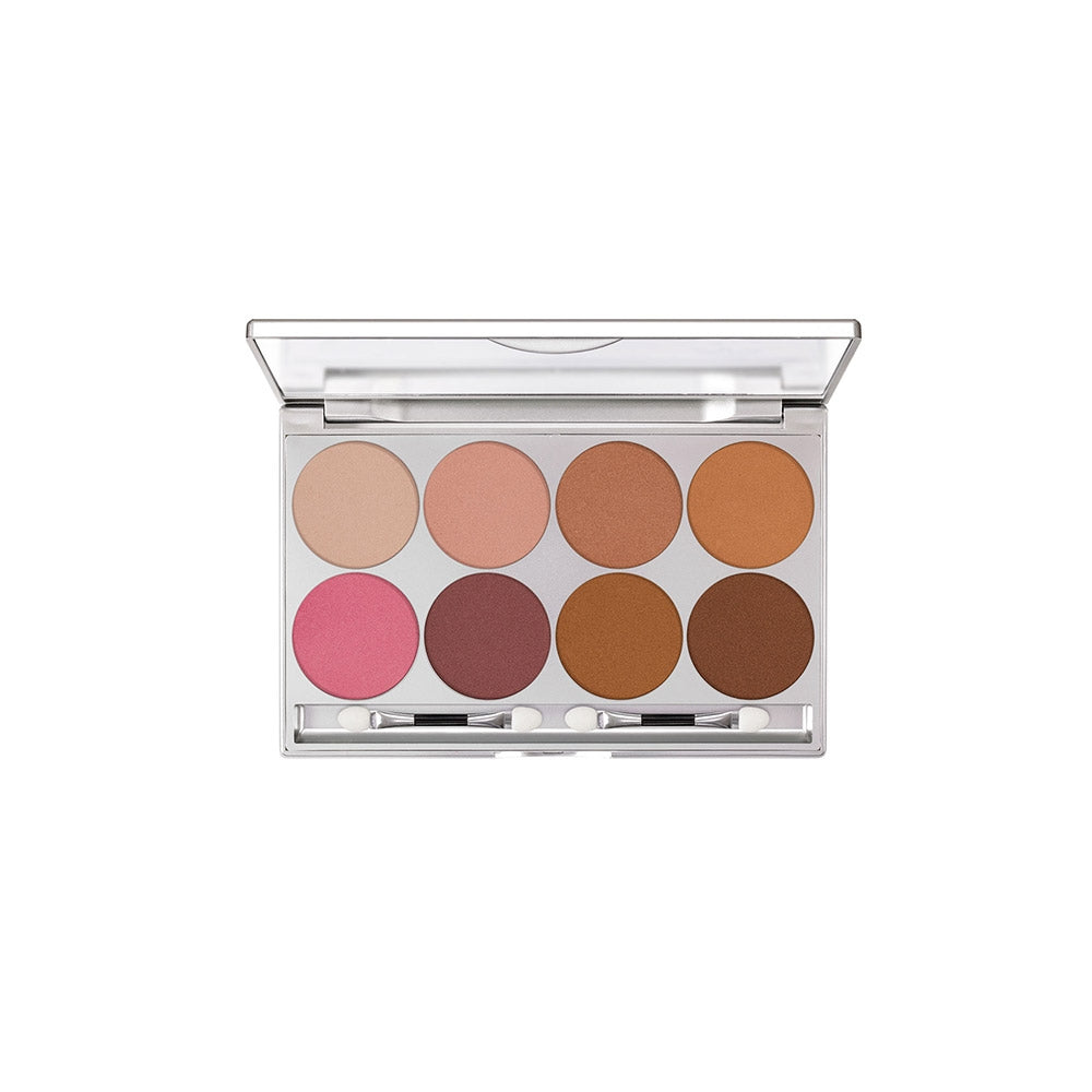 Kryolan- Glamour Glow Palette - 8 Colors Elegance