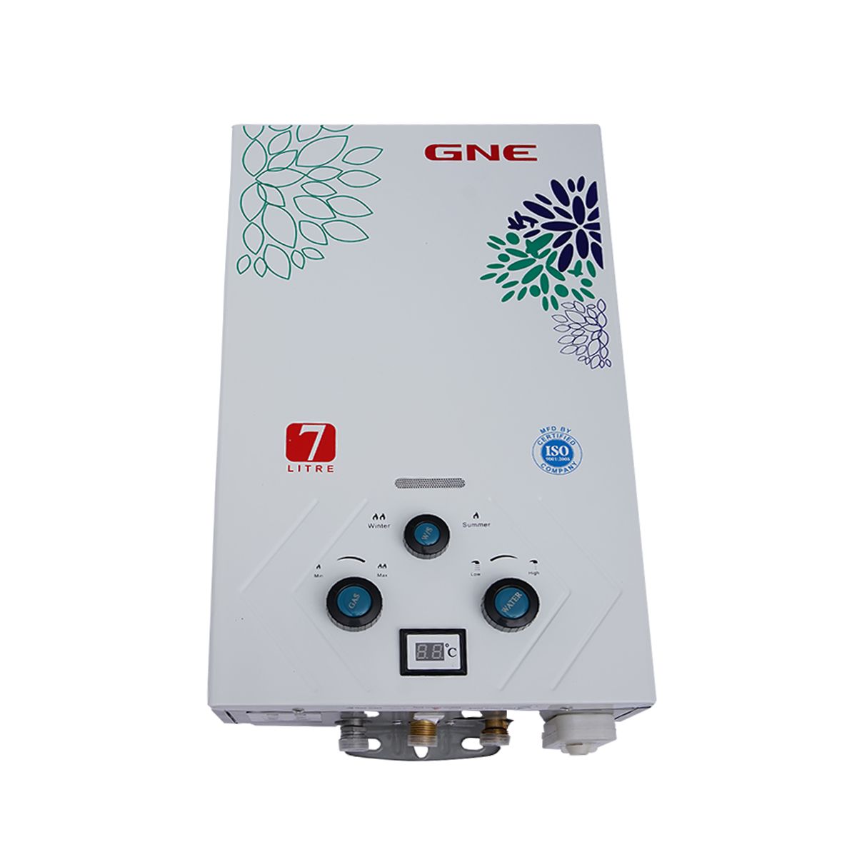 Gaba Instant Gas Geyser - GN-7-20 White - My Store