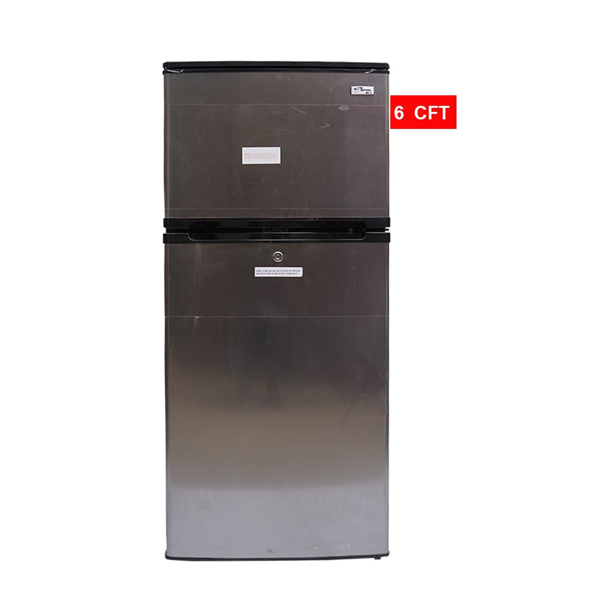 Gaba National GNR-188 S.S Refrigerator - 6 CFT - My Store