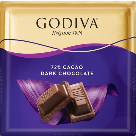 Godiva Dark Chocolate 72% Cacao 60g
