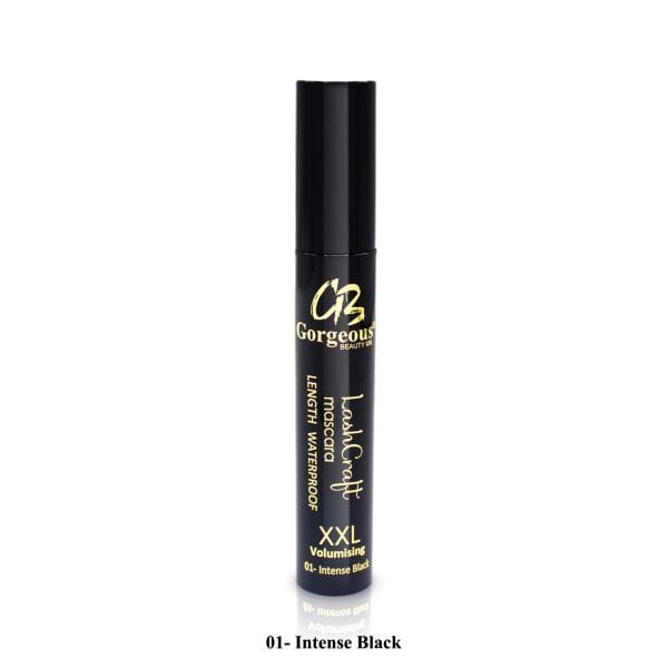 Gorgeous Beauty Lash Craft Waterproof Mascara - 01 Intense Black