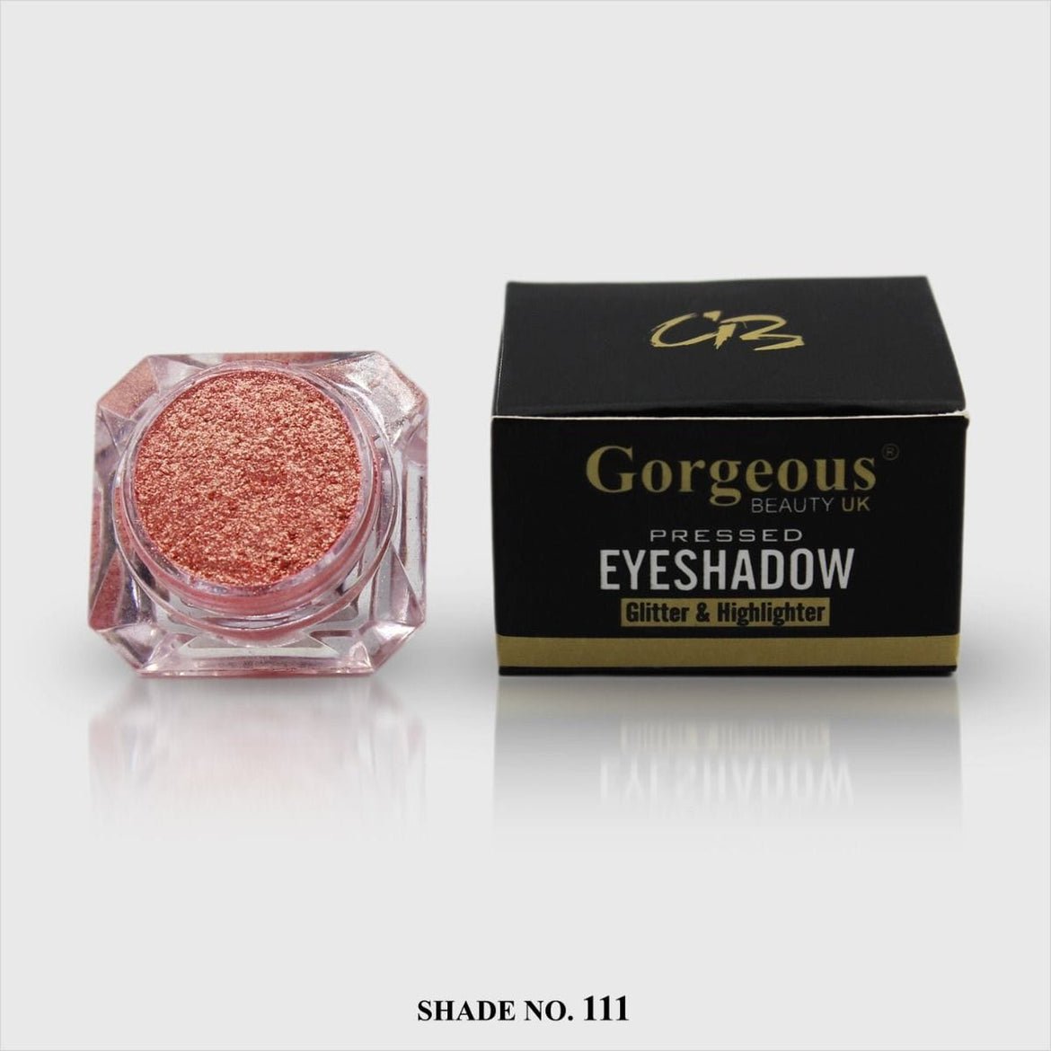 Gorgeous Beauty Pressed Eye Shadow Glitter & Highlighter