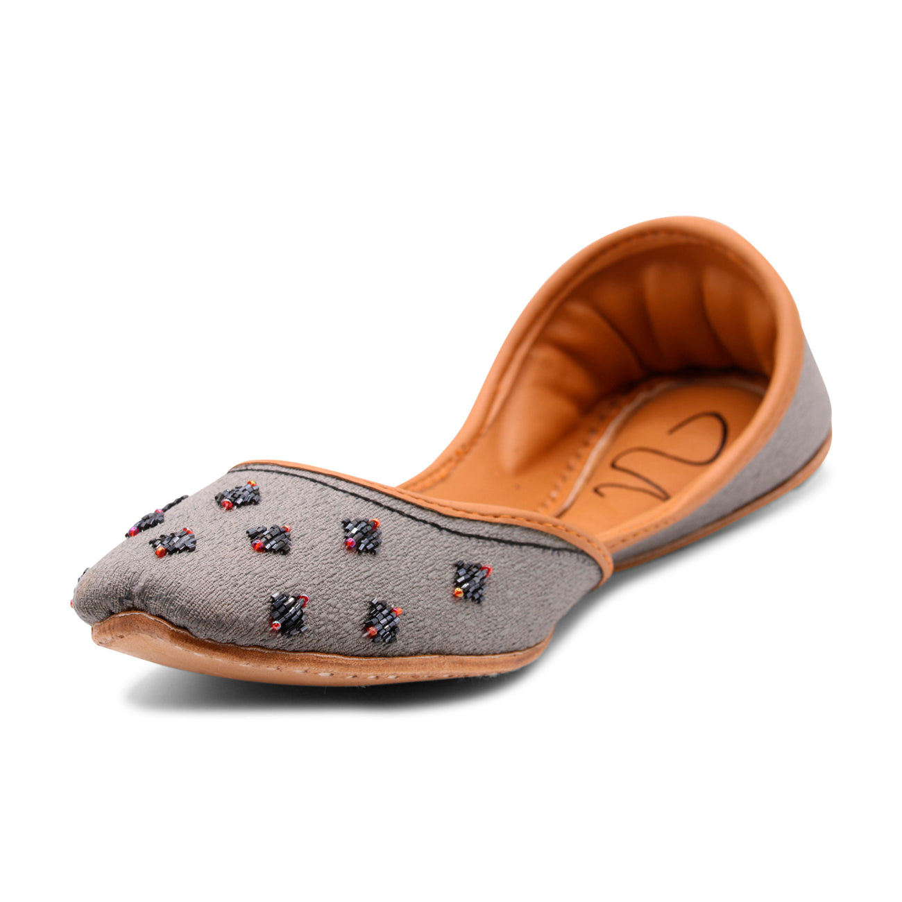 Ujaala Nawabi - Grey Jutti