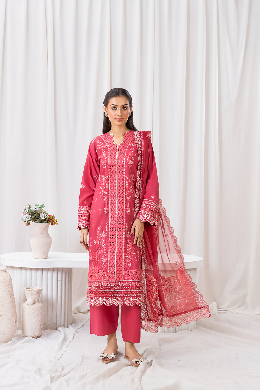 Aqs N Man Stitched 3 Piece Summer Collection'2025-Gul e Shabnam-AM-022