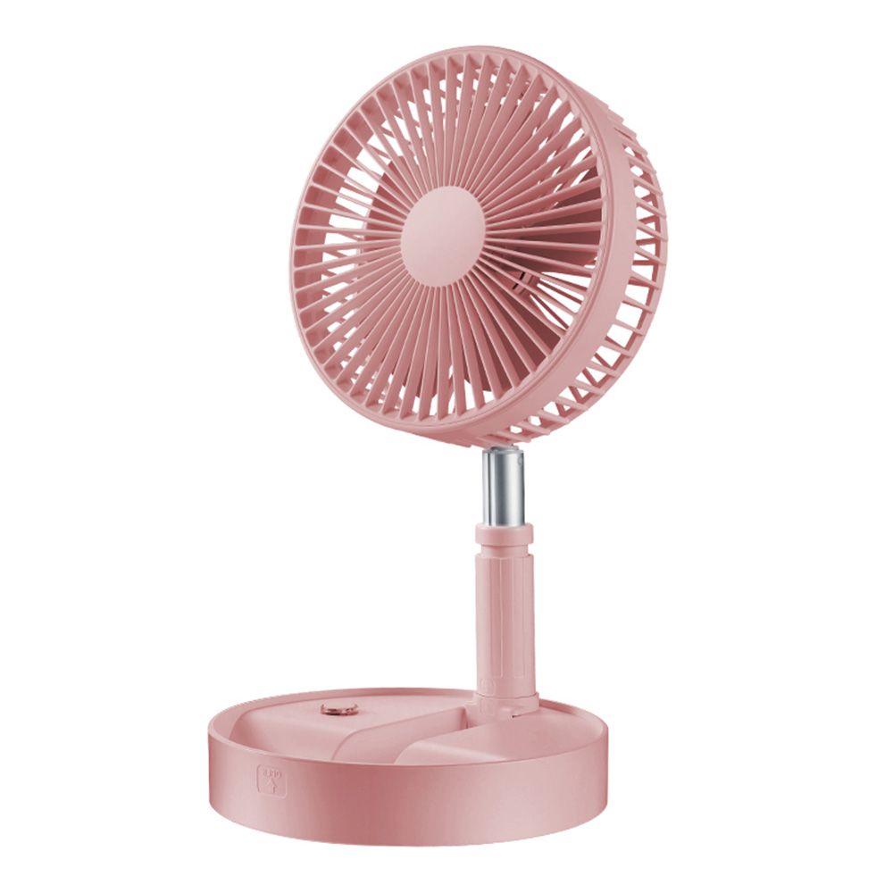 Portable Fan Rechargeable, Stand  and  Table fan Folding Telescopic  and  Adjustable Height for Office Home Outdoor Camping - My Store