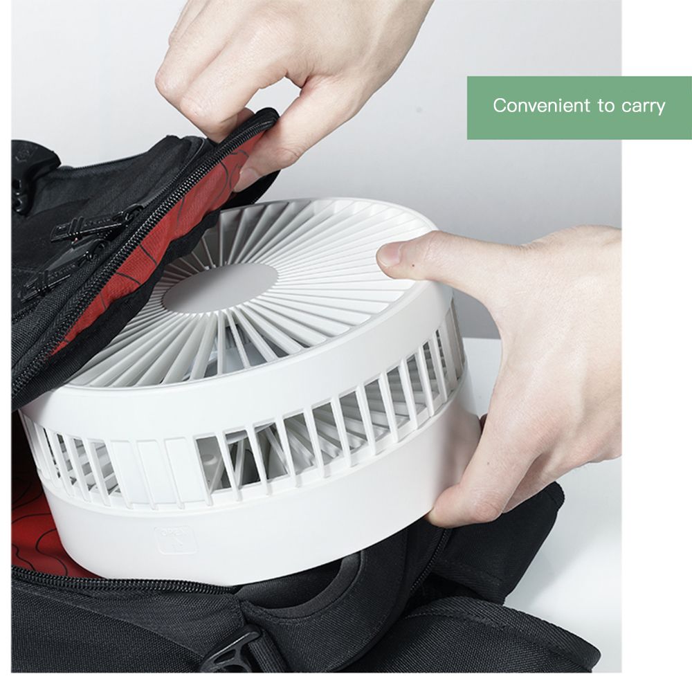 Portable Fan Rechargeable, Stand  and  Table fan Folding Telescopic  and  Adjustable Height for Office Home Outdoor Camping - My Store