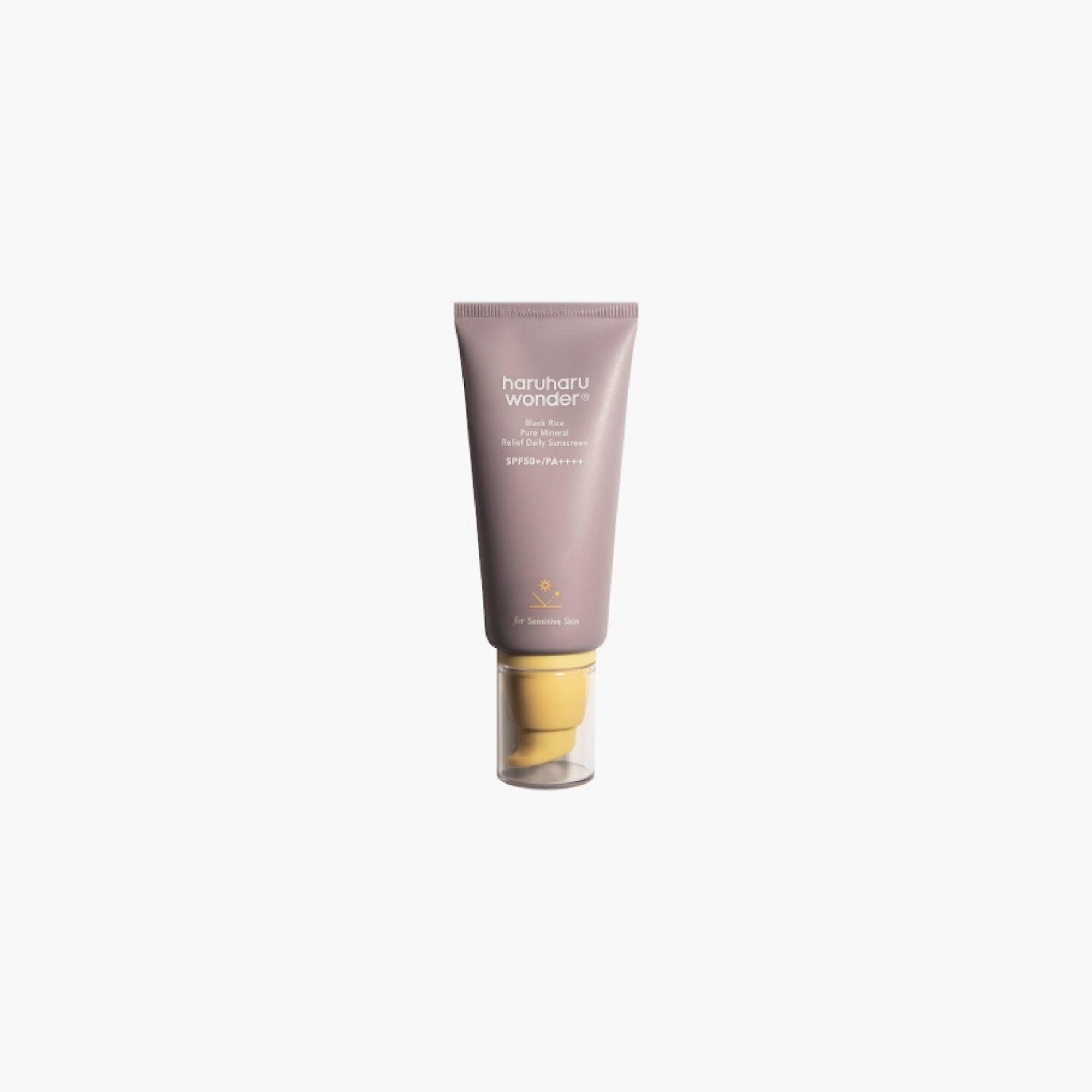 Haruharu Wonder Black Rice Pure Mineral Relief Daily Sunscreen SPF50+ PA++++ 50ml
