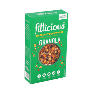 Fitlicious Hazelnut And Buckwheat Granola 100g